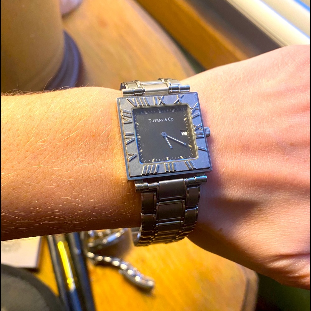 Authentic Tiffany and Co Atlas watch